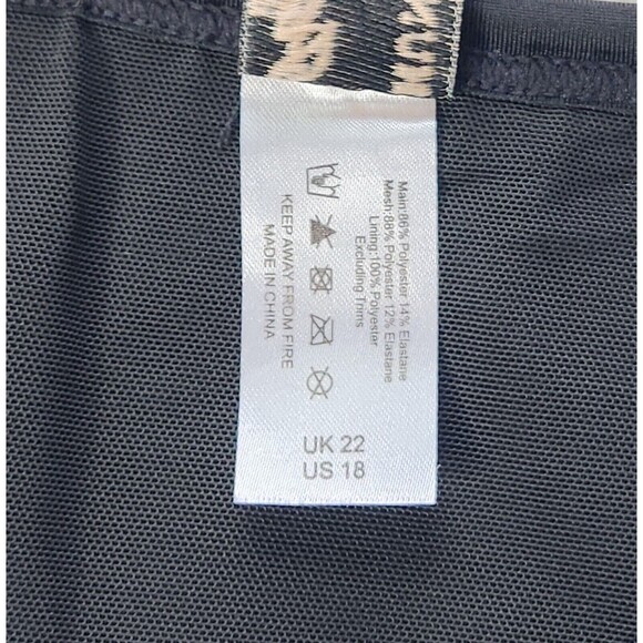 Hunter McGrady x Playful Promises Size 18 High Waisted Bikini Swim Bottoms - Picture 4 of 8